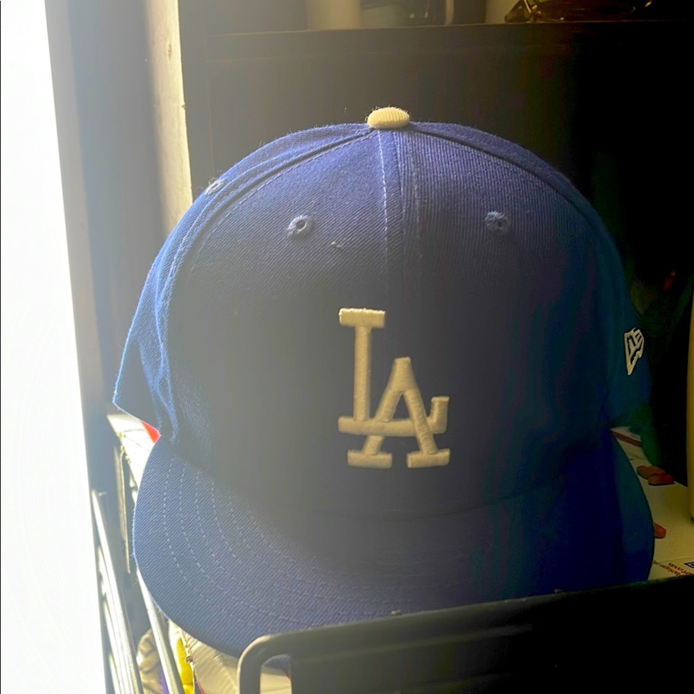 Blue LA Baseball Cap